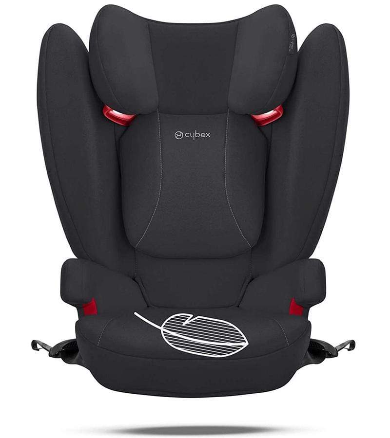 Cybex Solution B-Fix Booster Car Seat for Kids - Volcano Black | Safe & Comfortable for Travel & School Drop-Offs