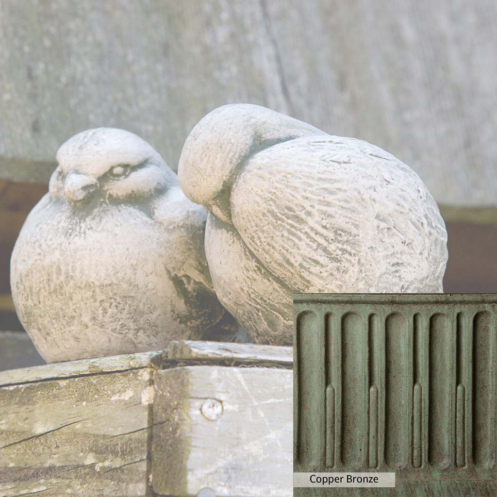 Campania International Duet Birds - Handcrafted Garden Statues for Outdoor Decor, Perfect for Patio, Yard, and Lawn Ornament | Bird Figurines for Home & Garden Decoration