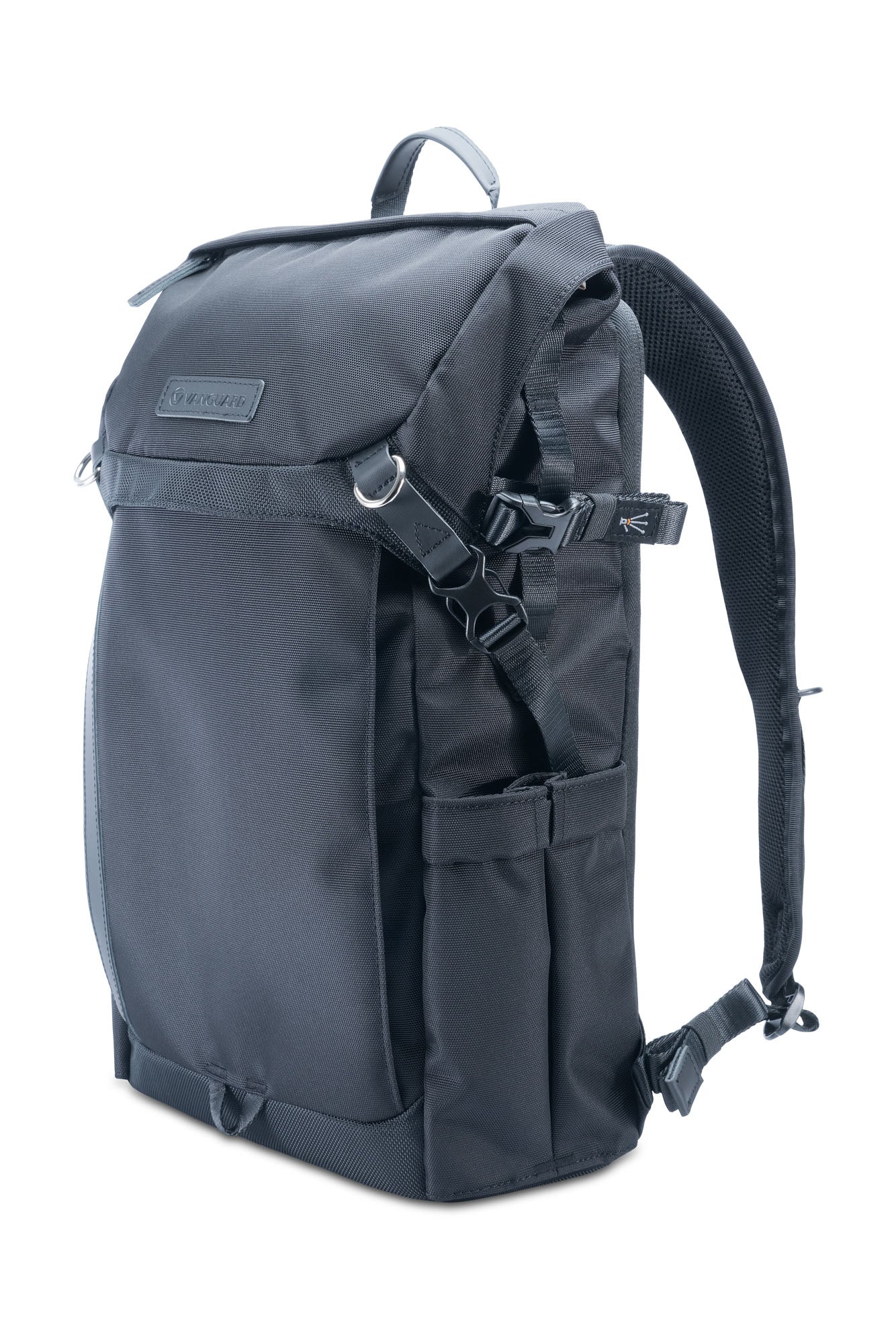 VEO GO 46M BK Professional DSLR Camera Backpack - Waterproof & Shockproof Photography Bag for Travel, Hiking & Outdoor Shooting (Black)