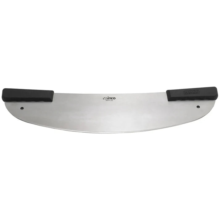 Winco 20-Inch Rocker Pizza Knife - Professional Stainless Steel Blade for Cutting Pizzas, Bread & Cakes - Perfect for Restaurants, Pizzerias & Home Kitchens