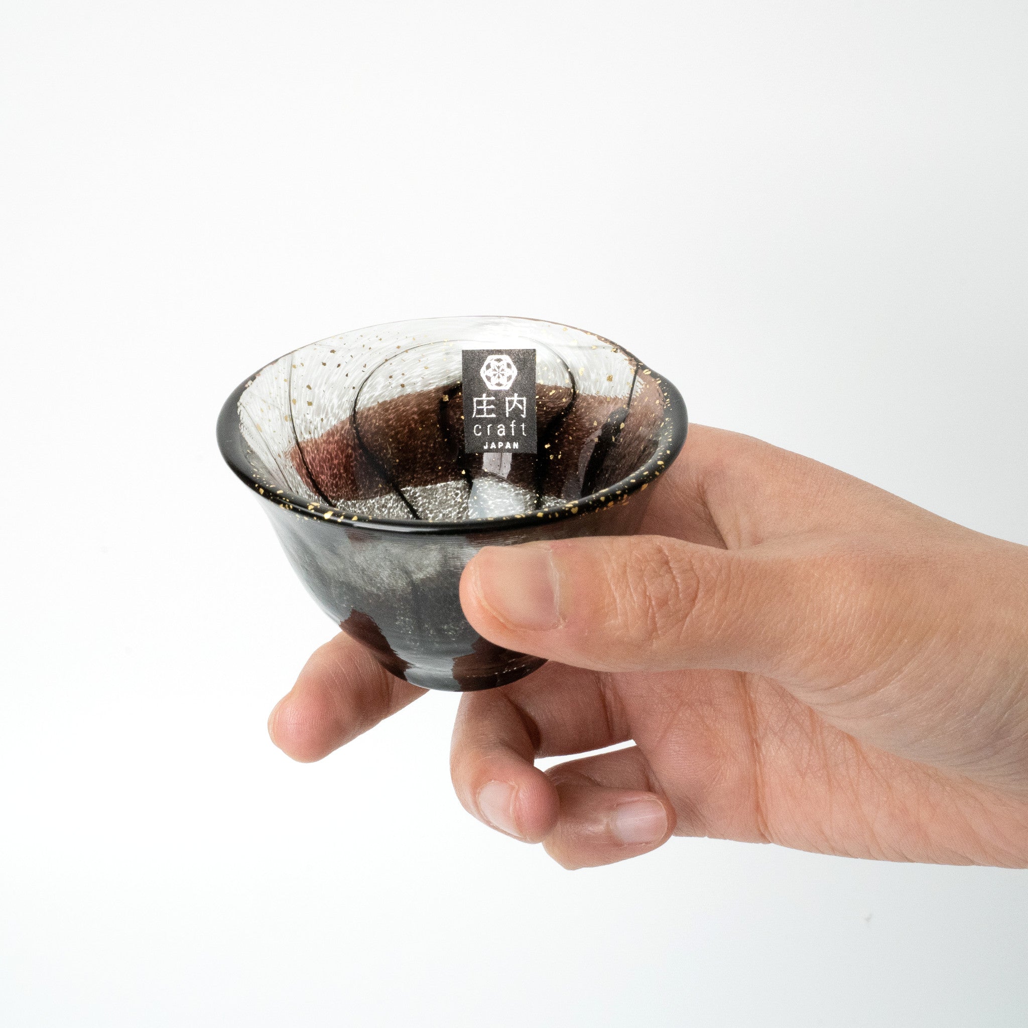 Premium Shonai Craft Single Sake Glass - Traditional Japanese Ceramic Cup for Sake, Whiskey & Cocktails - Perfect for Home Bar, Gift Giving & Japanese Dining Experience