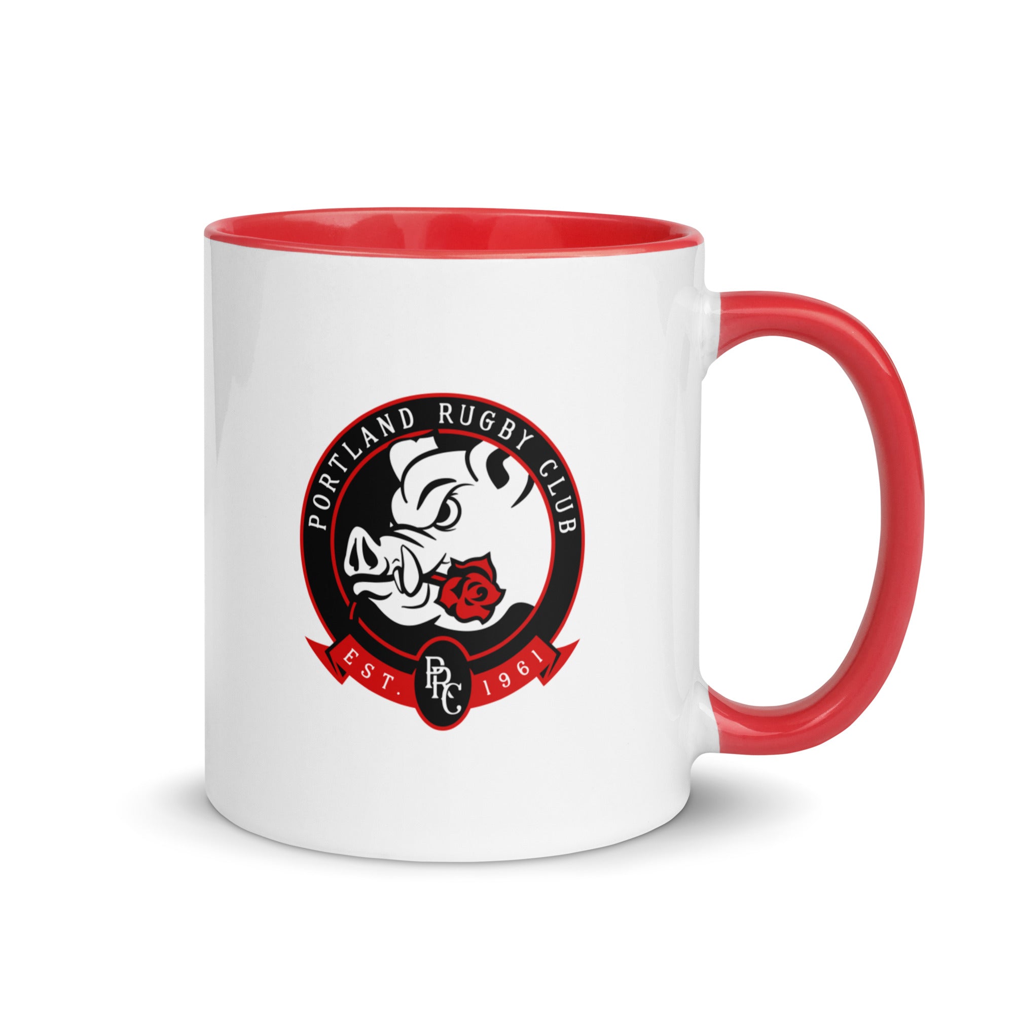 Portland Pigs Ceramic Coffee Mug - 12oz Handmade Pig Design Tea Cup with Comfortable Handle - Perfect for Home, Office & Gift Giving