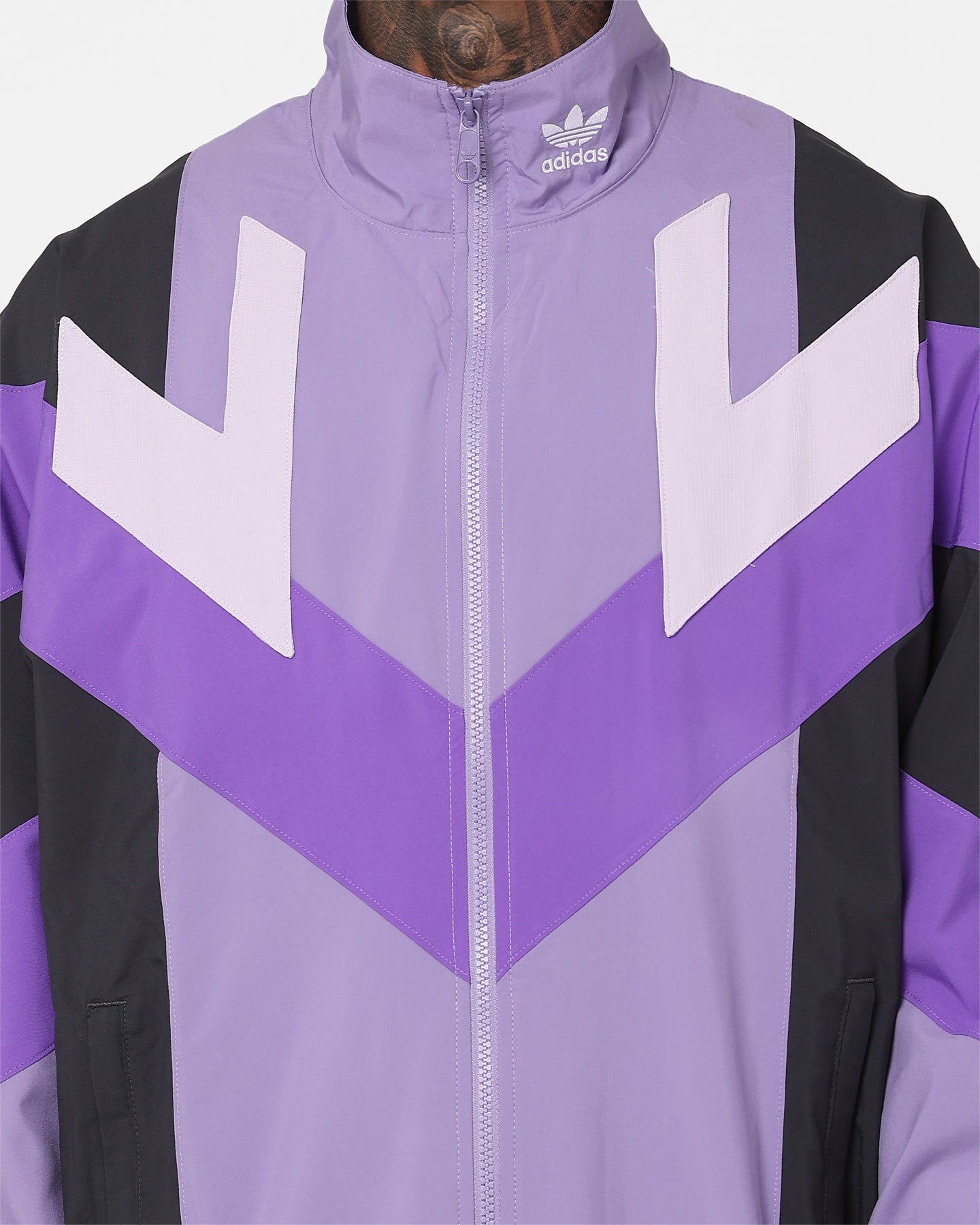 Adidas Tracktop 2 Jacket for Men & Women - Magic Lilac/Carbon - Lightweight Running Hoodie for Gym, Jogging & Outdoor Sports