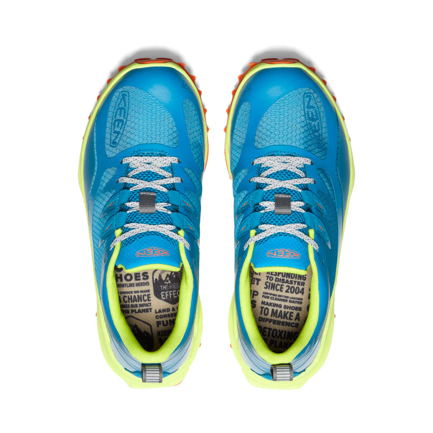 Women's Zionic WP Running Shoes - Fjord Blue/Evening Primrose - Lightweight Cushioned Sneakers for Women, Trail Running & Gym Workouts