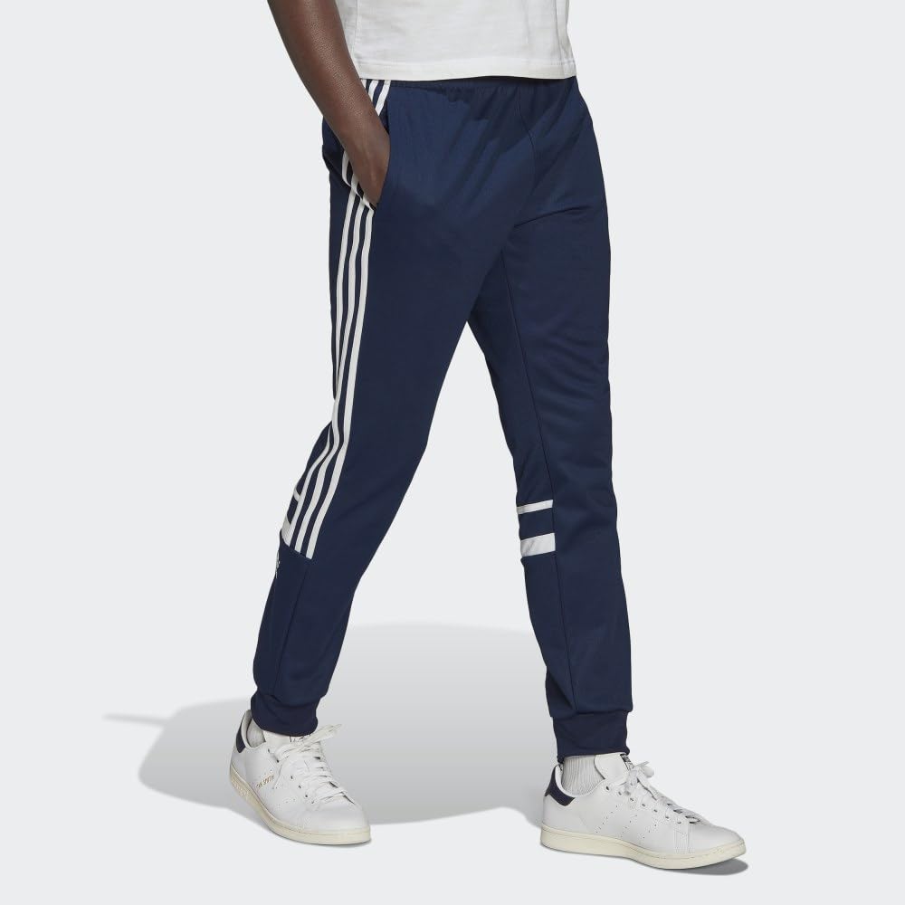 Adidas Originals Men's Adicolor Challenger Pants - Classic Tapered Sweatpants for Casual Wear, Gym & Street Style