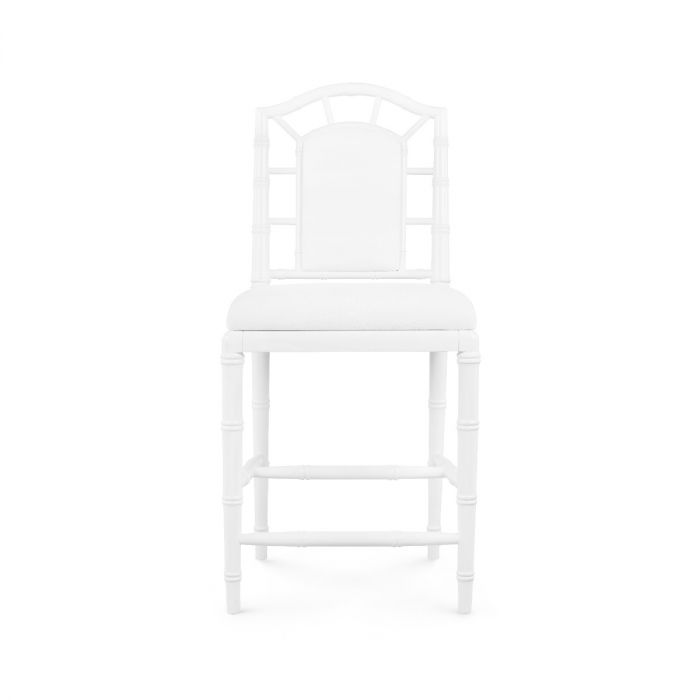 Delia Counter Stools - Modern Kitchen Bar Stools with Adjustable Height, Comfortable Seat & Sturdy Metal Base - Perfect for Breakfast Bars, Kitchen Islands & Home Bars