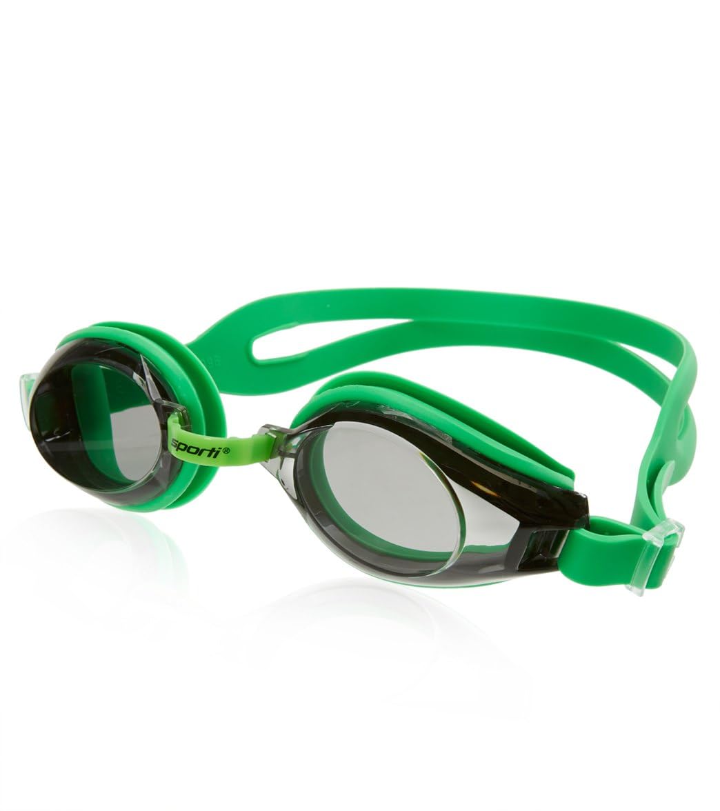 Sporti Unisex Adult Swimming Goggles - Anti-Fog & Shatter-Resistant Swim Goggles for Men & Women with Mirror/Non-Mirror Lens Options | Perfect for Lap Swimming, Training & Competitive Swimming