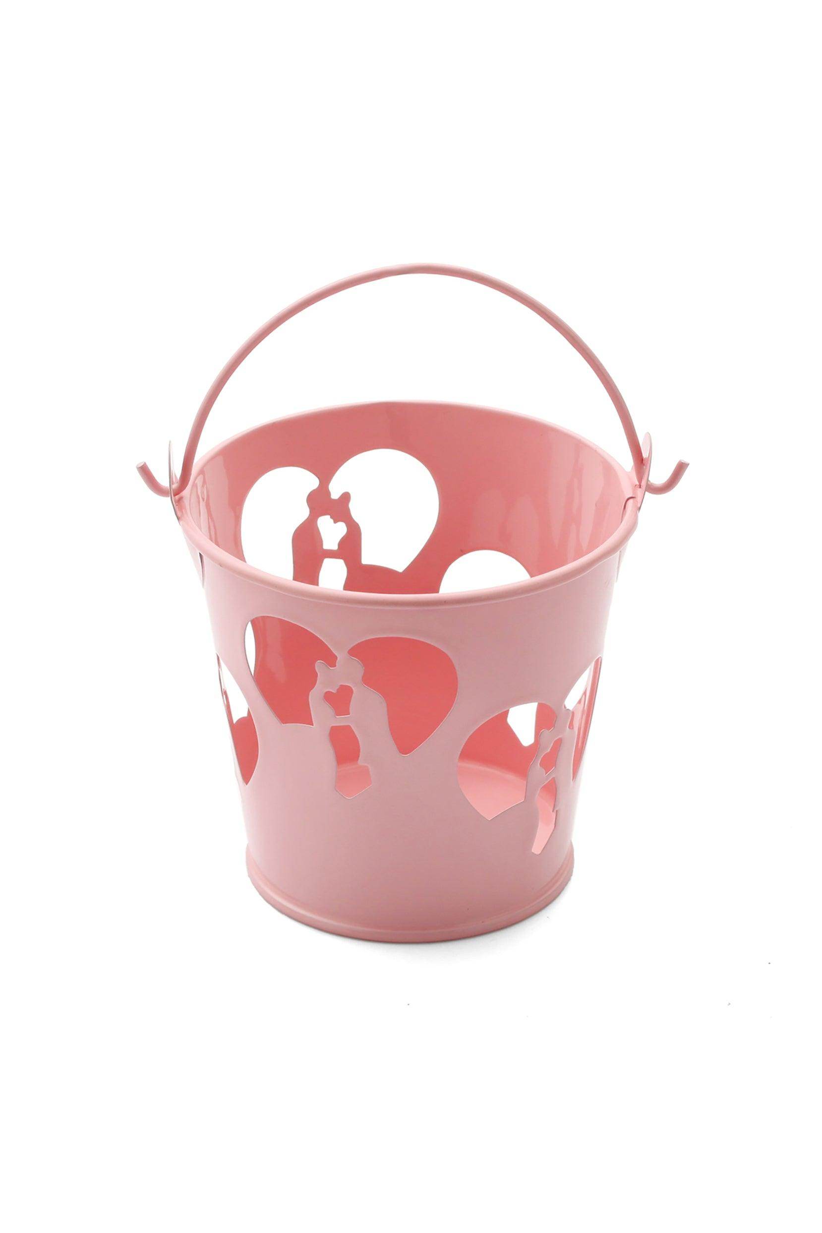 Elegant Mini Wedding Favor Buckets - 12 Pack Bridal Shower Favors, Party Decorations & Gift Pails for Guests - Perfect for Weddings, Baby Showers & Special Events (Style CGF0233)