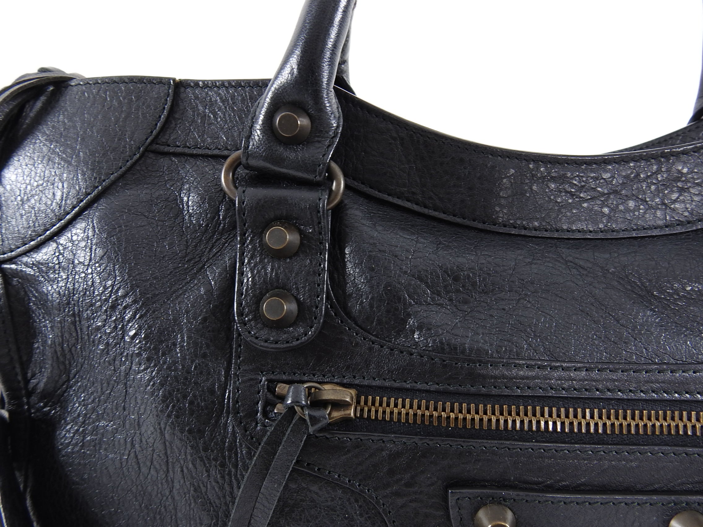 Balenciaga Black Classic Motocross City Bag - Luxury Designer Handbag for Women, Perfect for Daily Use, Work & Travel | Stylish Crossbody Shoulder Bag