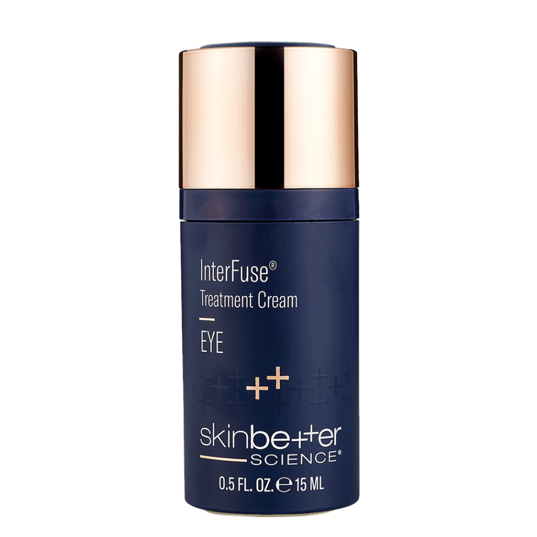Skinbetter Science InterFuse Treatment Cream for Eyes - 0.5 oz / 15 ml - Anti-Aging Eye Cream for Dark Circles, Puffiness & Wrinkles - Perfect for Nighttime Skincare Routine & Daily Use