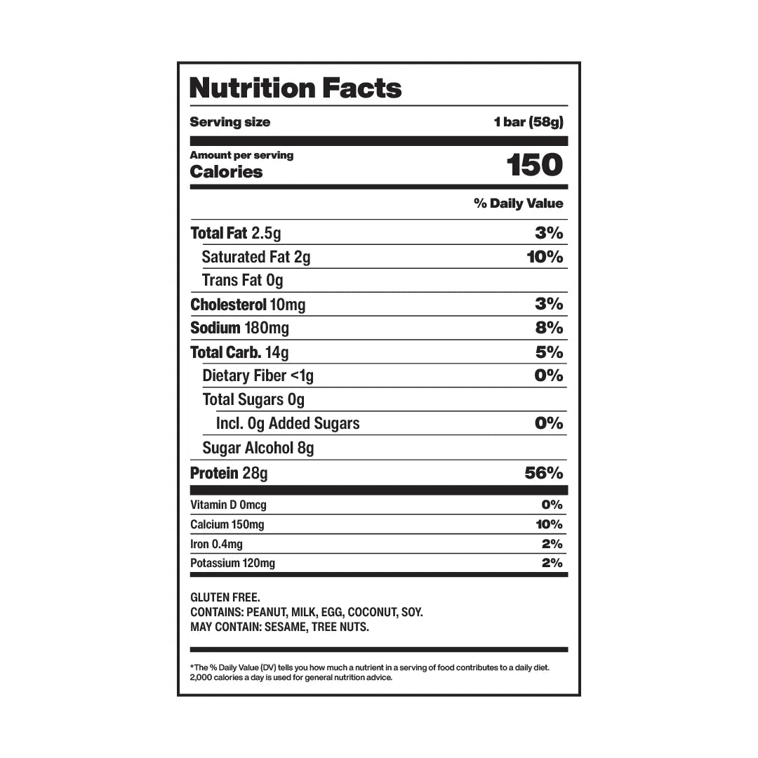 David Protein Bar - High Protein Snack for Energy & Muscle Recovery | Perfect for Gym, Hiking & On-the-Go Nutrition