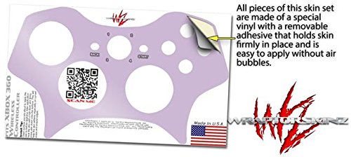 WraptorSkinz Lavender Vinyl Skin for XBOX 360 Controller - Gaming Decor