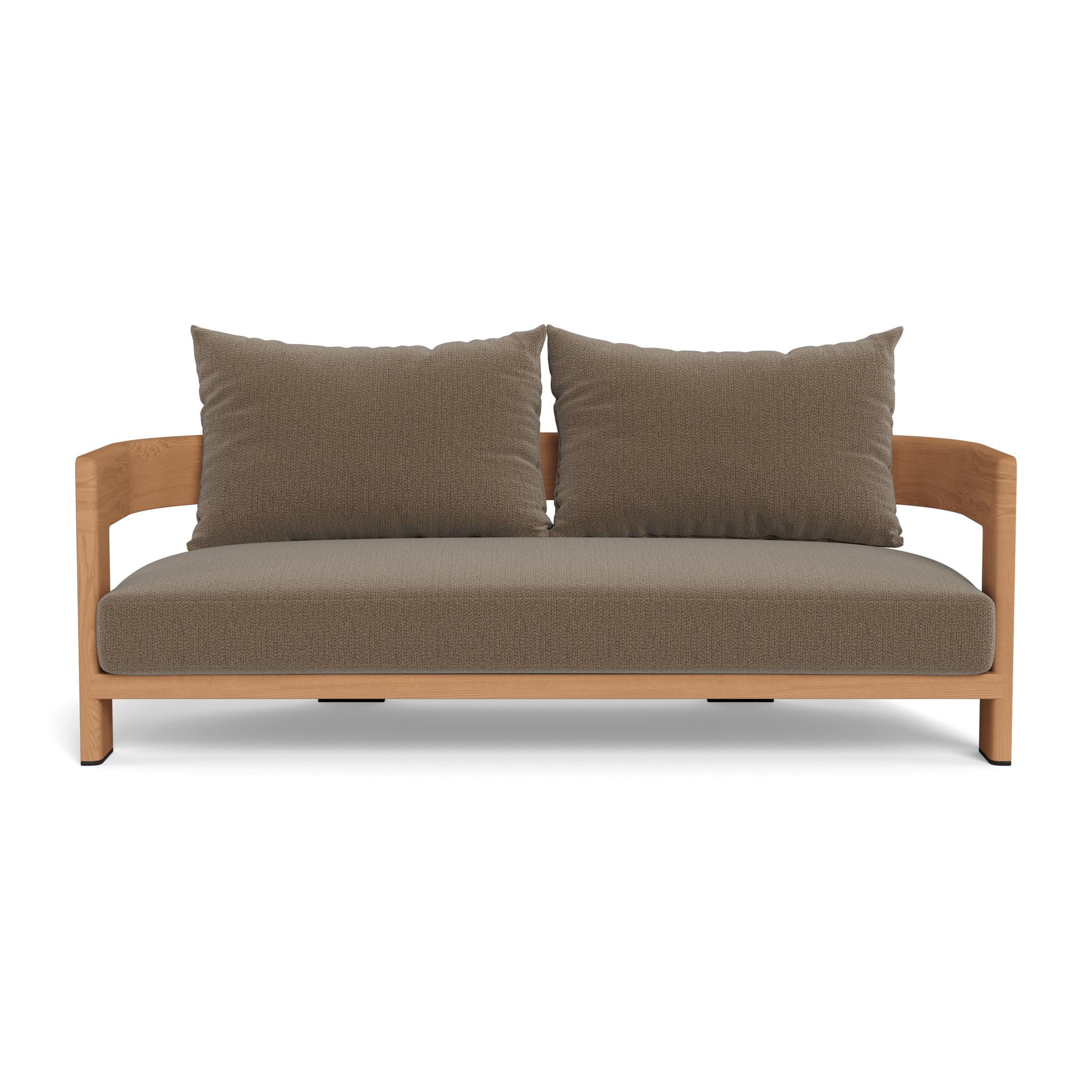 Victoria Teak 2-Seat Outdoor Sofa - Weather-Resistant Patio Furniture for Garden, Poolside & Backyard Relaxation