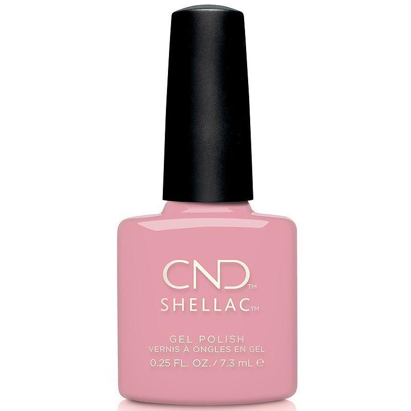 CND Shellac Nail Polish - Pacific Rose (0.25 fl oz) | Long-Lasting Gel Nail Color for Manicures & Pedicures | Perfect for Salon & Home Use