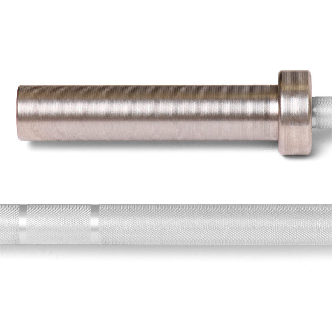 XM Fitness Aluminum Tech Bar - Olympic Weightlifting Bar for CrossFit & Powerlifting - Perfect for Home Gym & Professional Training