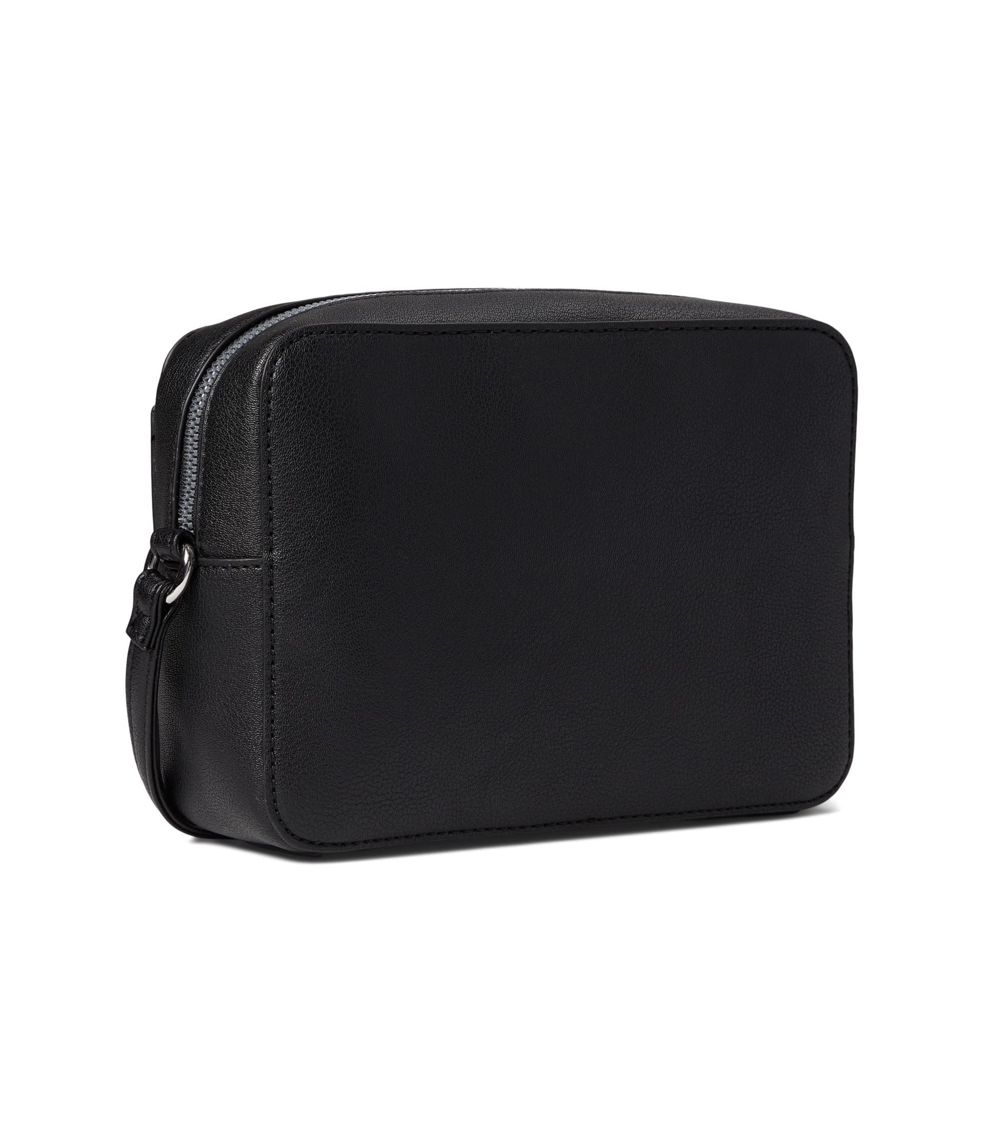 Nine West Calandra Mini Camera Crossbody Bag - Stylish Leather Purse for Women, Compact Shoulder Bag with Adjustable Strap - Perfect for Travel, Work & Everyday Use