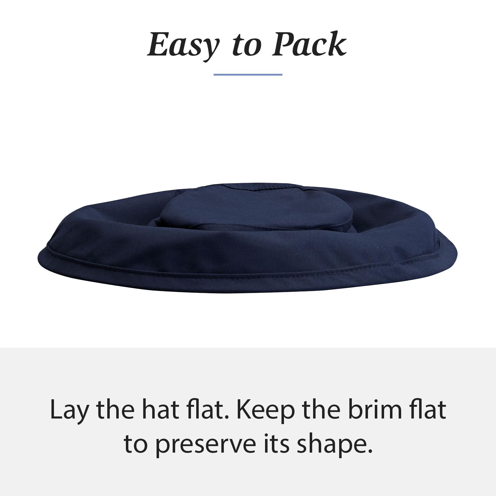 Women's UPF 50+ Packable Sun Hat - Wide Brim Travel Hat for Beach & Outdoor