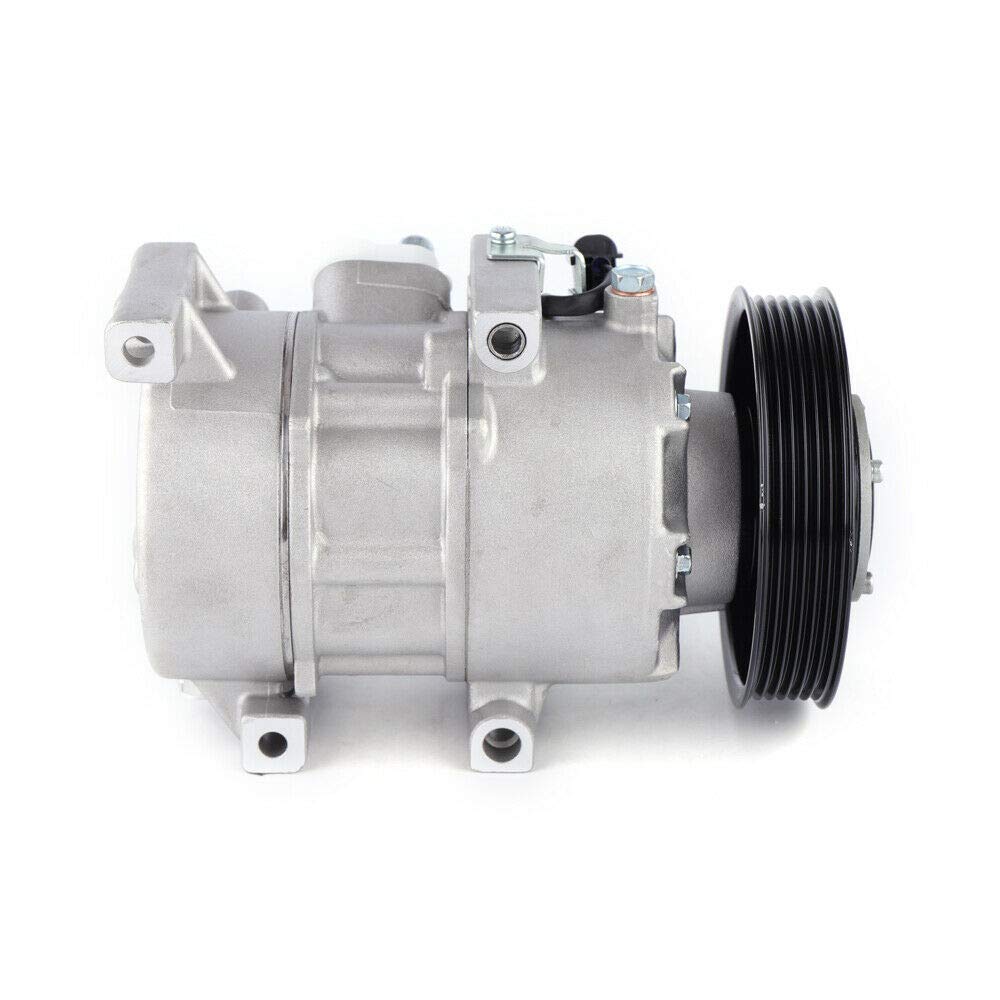 Kia Rio 1.6L AC Compressor with Clutch 178324 - Replacement Air Conditioner Compressor for 2012-2015 Models | Perfect for Summer Cooling & Car AC Repair