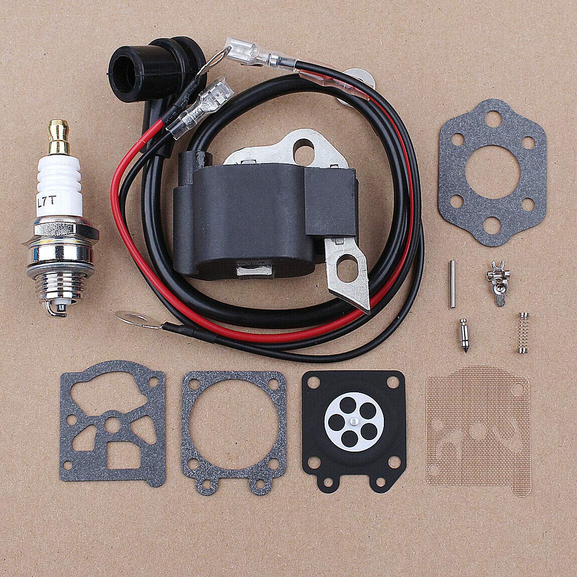 Stihl 021 023 025 MS210 MS230 MS250 Chainsaw Ignition Coil Replacement Parts - Compatible with Spark Plug - Perfect for Forestry, Landscaping & DIY Wood Cutting Projects