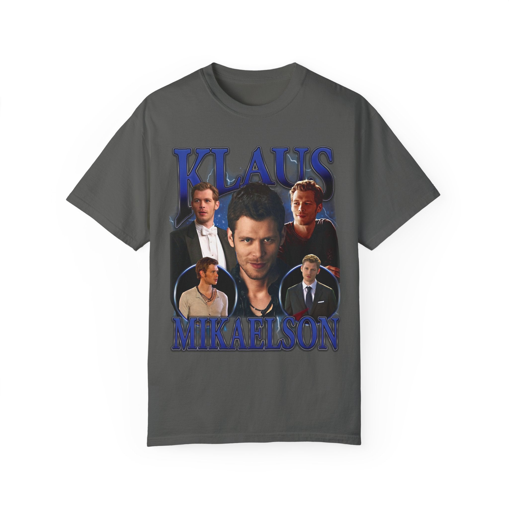 Klaus Mikaelsson Vintage 90s T-Shirt - Retro Graphic Tee for Men & Women - Perfect for Casual Wear, Concerts & 90s Theme Parties