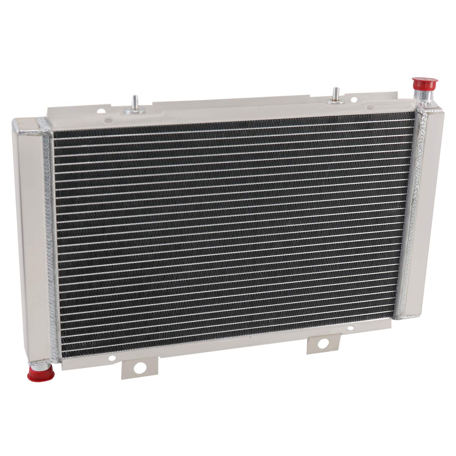 High-Performance ECMRAD Aluminum Radiator for 2011-2016 Can Am Maverick Commander 800R 1000 1000R Max - Direct Replacement for OEM#709200395 & 709200252 - Perfect for Off-Roading & Extreme Terrain Adventures