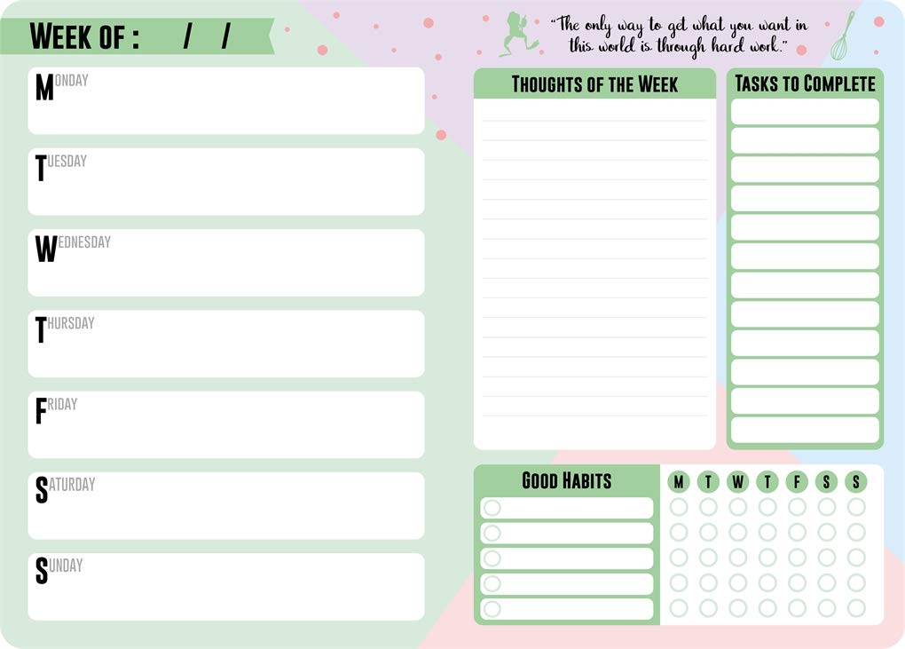 Disney Princess Dream Big Organizer & Journal - Inspirational Planner for Girls, Kids & Teens - Perfect for School, Goals & Daily Planning