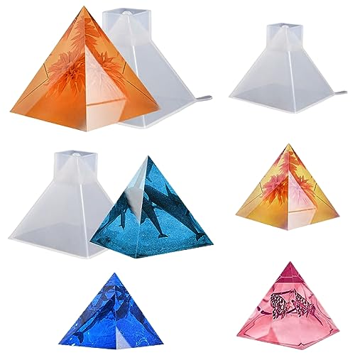 3 Pyramid Molds