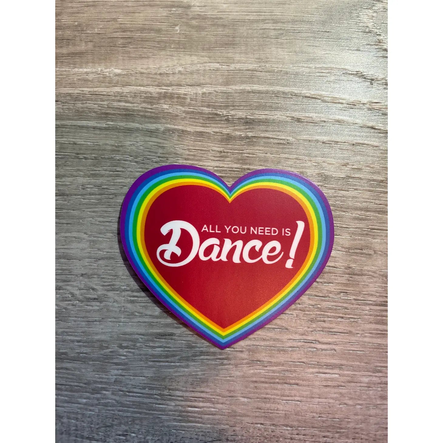 Denali & Co Dance Stickers - Fun & Colorful Vinyl Decals for Dance Studios, Water Bottles, Laptops & More