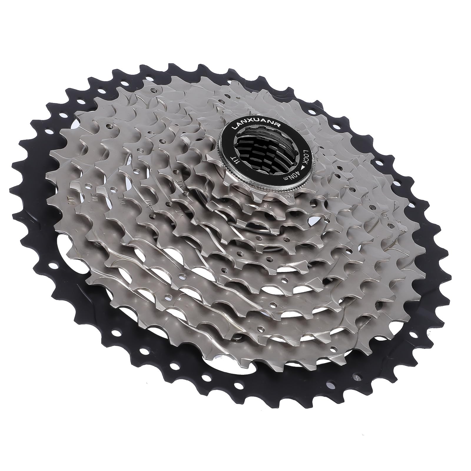 10-Speed Bicycle Cassette Sprocket - Lightweight Mountain & Road Bike Gear Set - Perfect for Cycling, Commuting & Outdoor Adventures