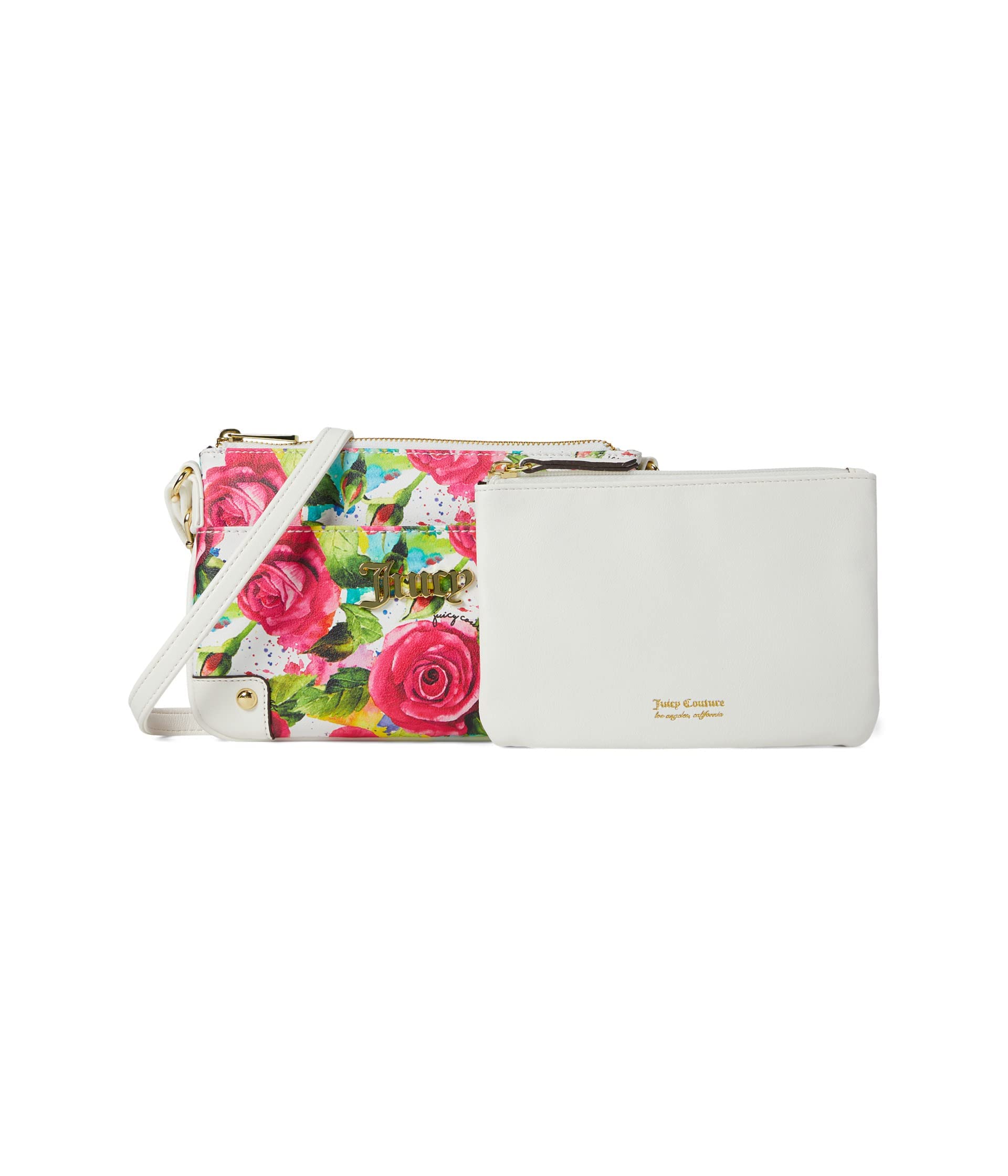 Juicy Couture Best Sellers Crossbody Bag with Detachable Pouch - Stylish & Functional Purse for Women, Perfect for Daily Use, Travel, and Shopping