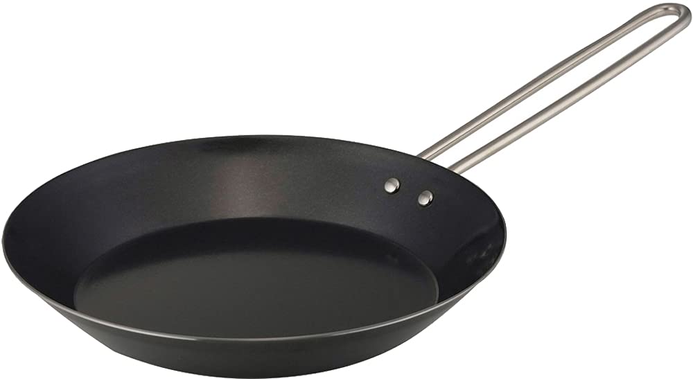 Shimomura Kihan 43270 Nonstick Iron Omelet Pan - 7.9 Inch (20cm) Professional Japanese Frying Pan for Perfect Omelets, Crepes & Eggs - Ideal for Home Cooking & Restaurant Use
