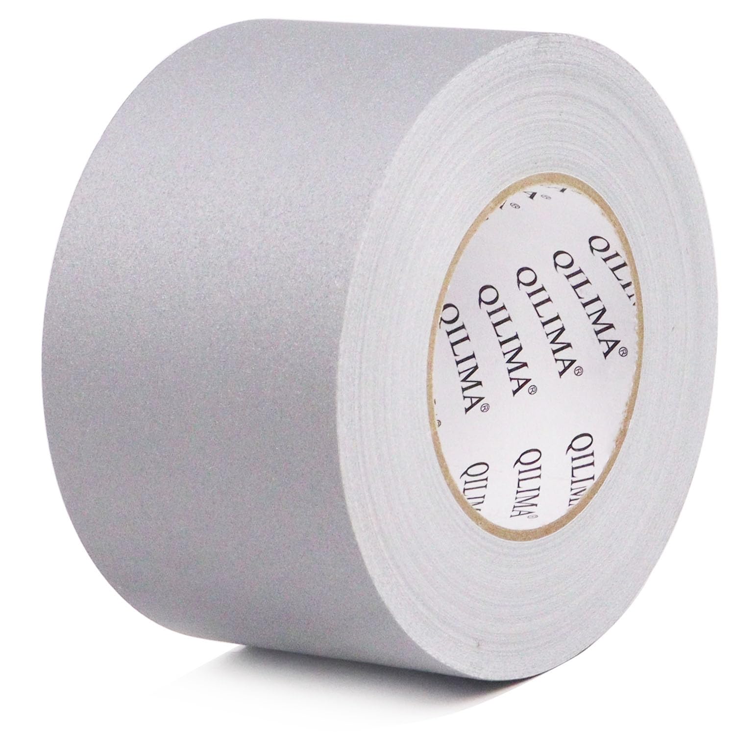 QILIMA 3 Inch x 60 Yards Professional Grey Gaffers Tape - Heavy Duty Electrical Cord & Cable Management Tape - Non-Reflective Matte Finish for Stage, Studio & Event Floor Marking - Ideal for Theater, Film Production & Live Performances