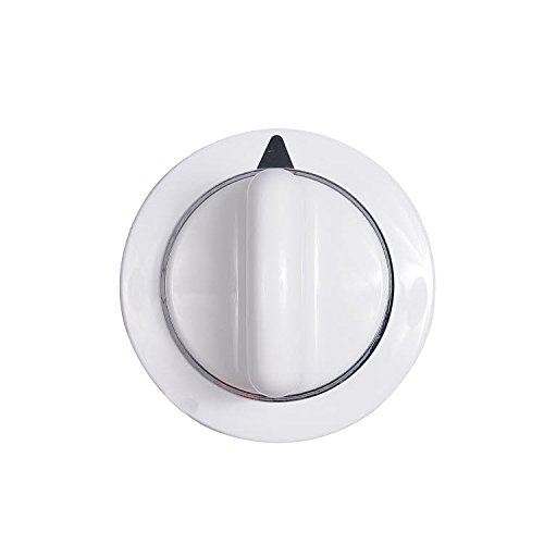 ForeverPRO WE01X20374 Replacement Timer Knob White Assembly Compatible with GE Appliance 3276177 PS8769912 - Perfect for Oven, Microwave & Dishwasher Repair