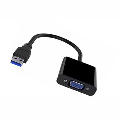 Black(Usb to Vga)