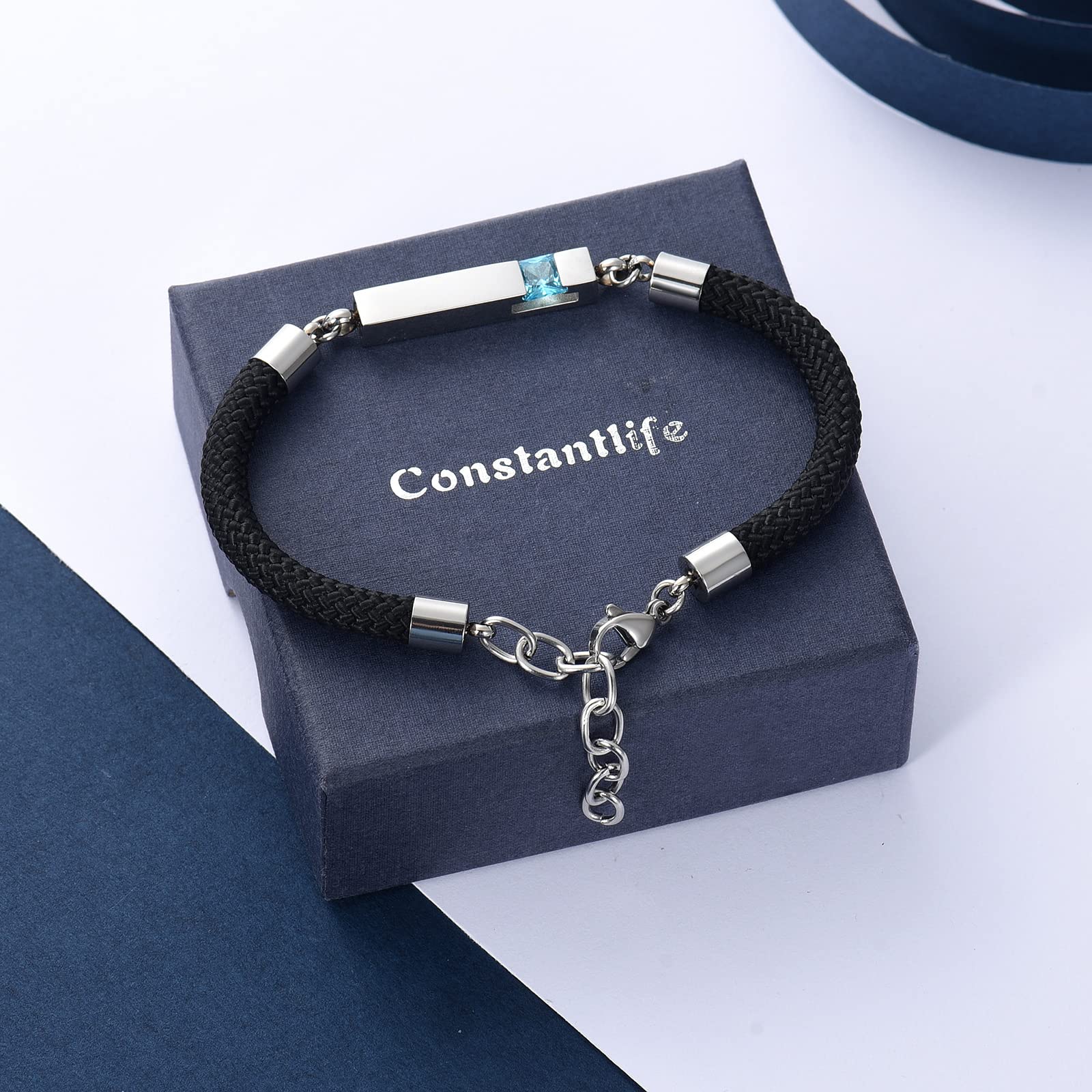 Cremation Bracelet for Ashes - Stainless Steel Memorial Jewelry for Loved Ones | Perfect for Grieving & Remembrance