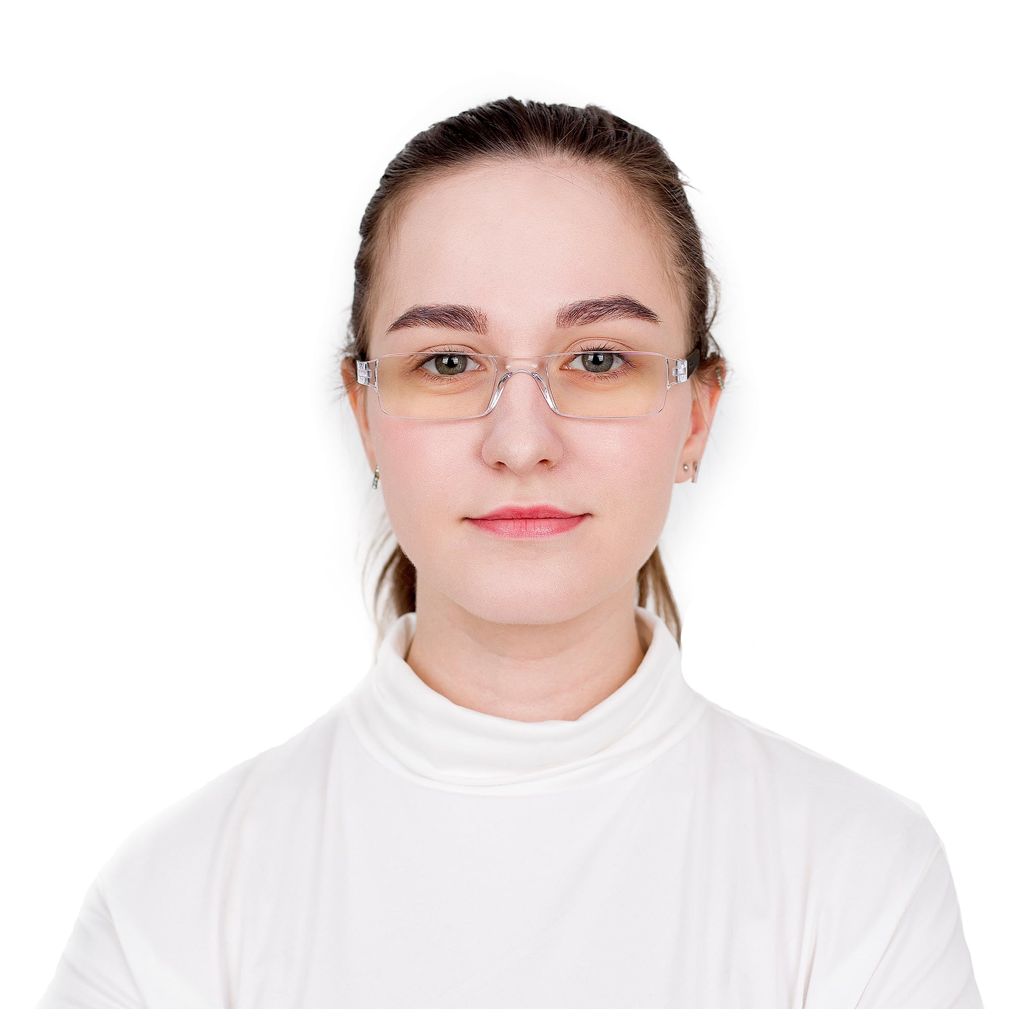 LifeArt 2/4 Pairs Reading Glasses with Blue Light Blocking - Anti Glare Computer Glasses for Men & Women - Stylish Rectangle Eyewear Frames - Perfect for Office Work, Gaming & Screen Time