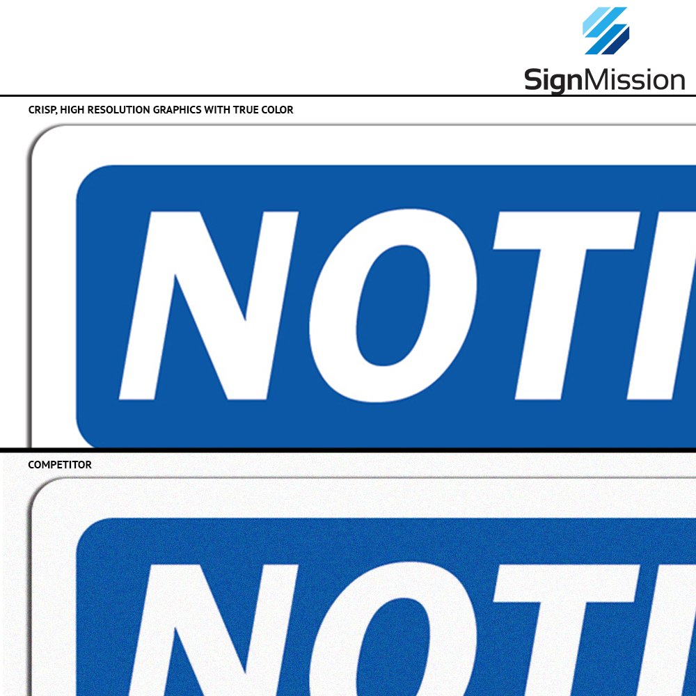 OSHA Security Sign - No Guns Knives Weapons | Durable Plastic Sign for Business & Warehouse Safety | Made in USA