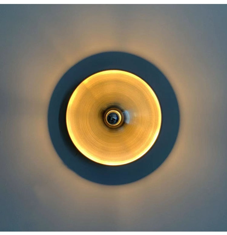 Mars Disk LED Wall & Ceiling Light Fixture - Modern Dimmable Lighting for Bedroom, Living Room, and Office Spaces