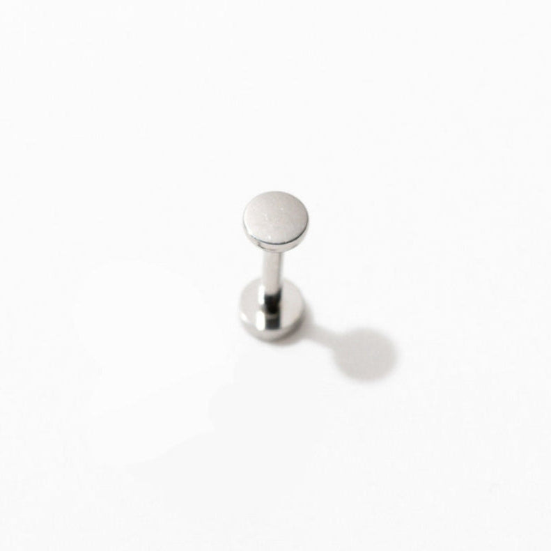 Circle Flat Back Stud Earrings - Stainless Steel Hypoallergenic Ear Studs for Women & Men | Perfect for Daily Wear, Parties & Gifting