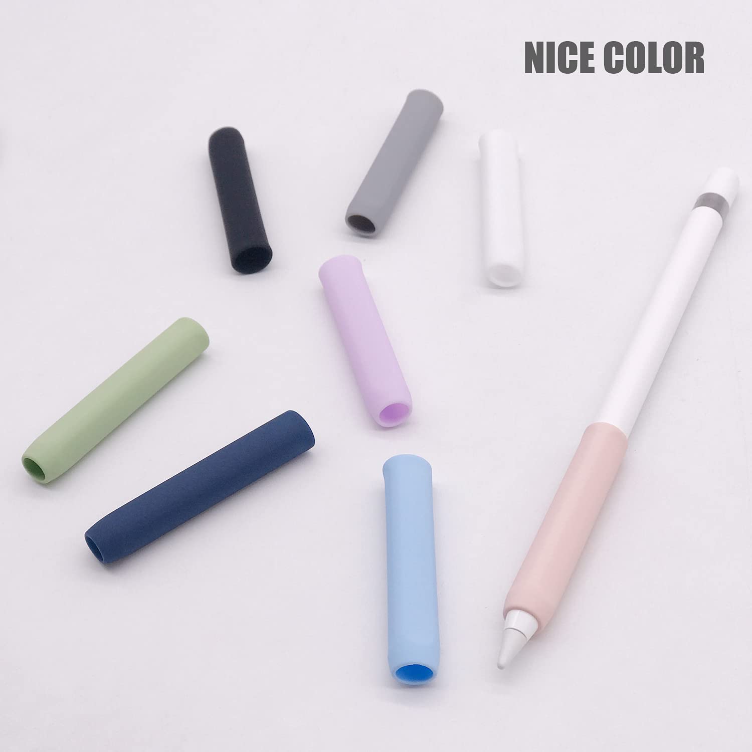 YINVA Ergonomic Grip for Apple Pencil 1st Gen - Blue | iPad Drawing & Note-Taking