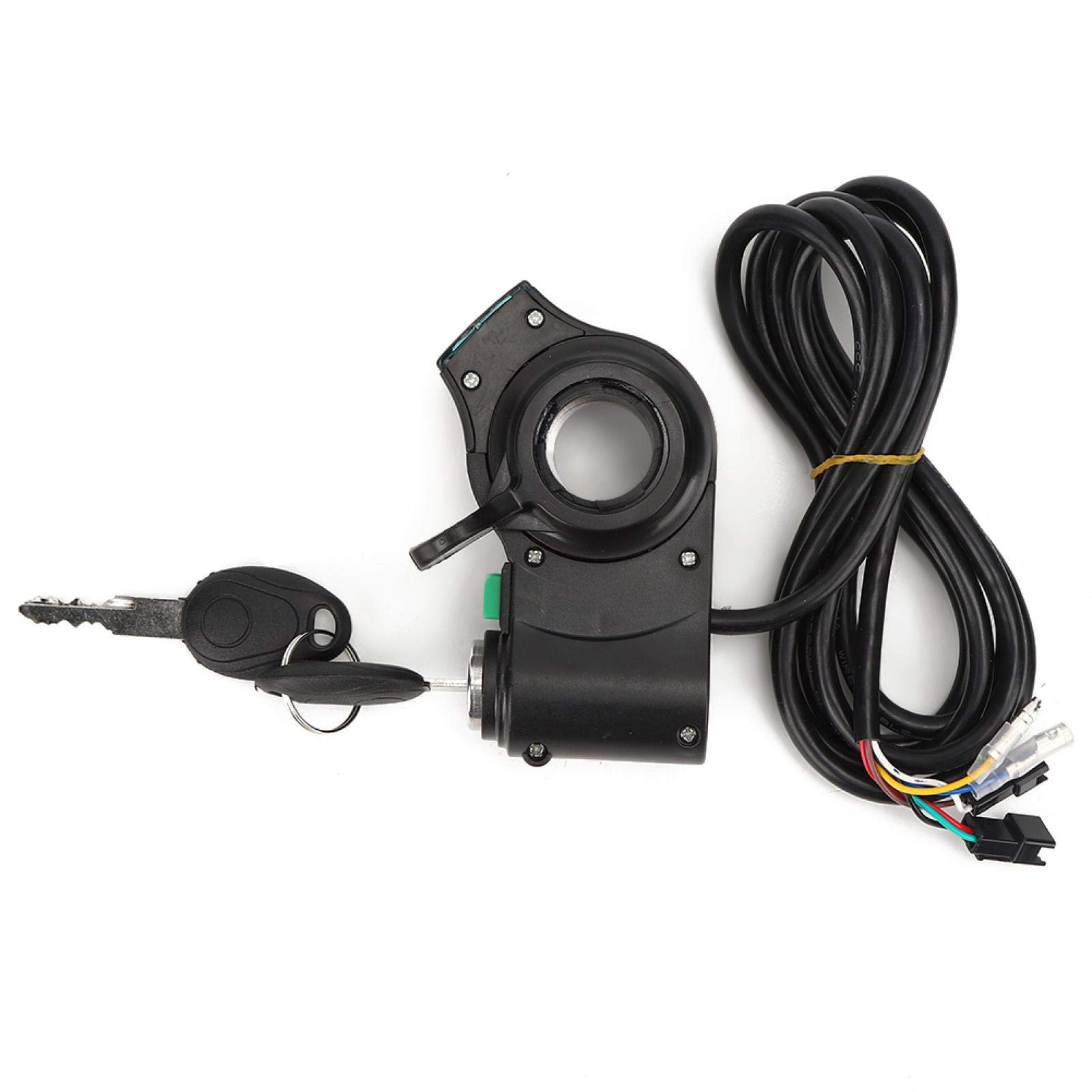 Emoshayoga E-Scooter Throttle Grip - Universal Electric Scooter Replacement Part with Auto-Identification & Red LED Display - Perfect for Commuting, Urban Travel & Last-Mile Transportation