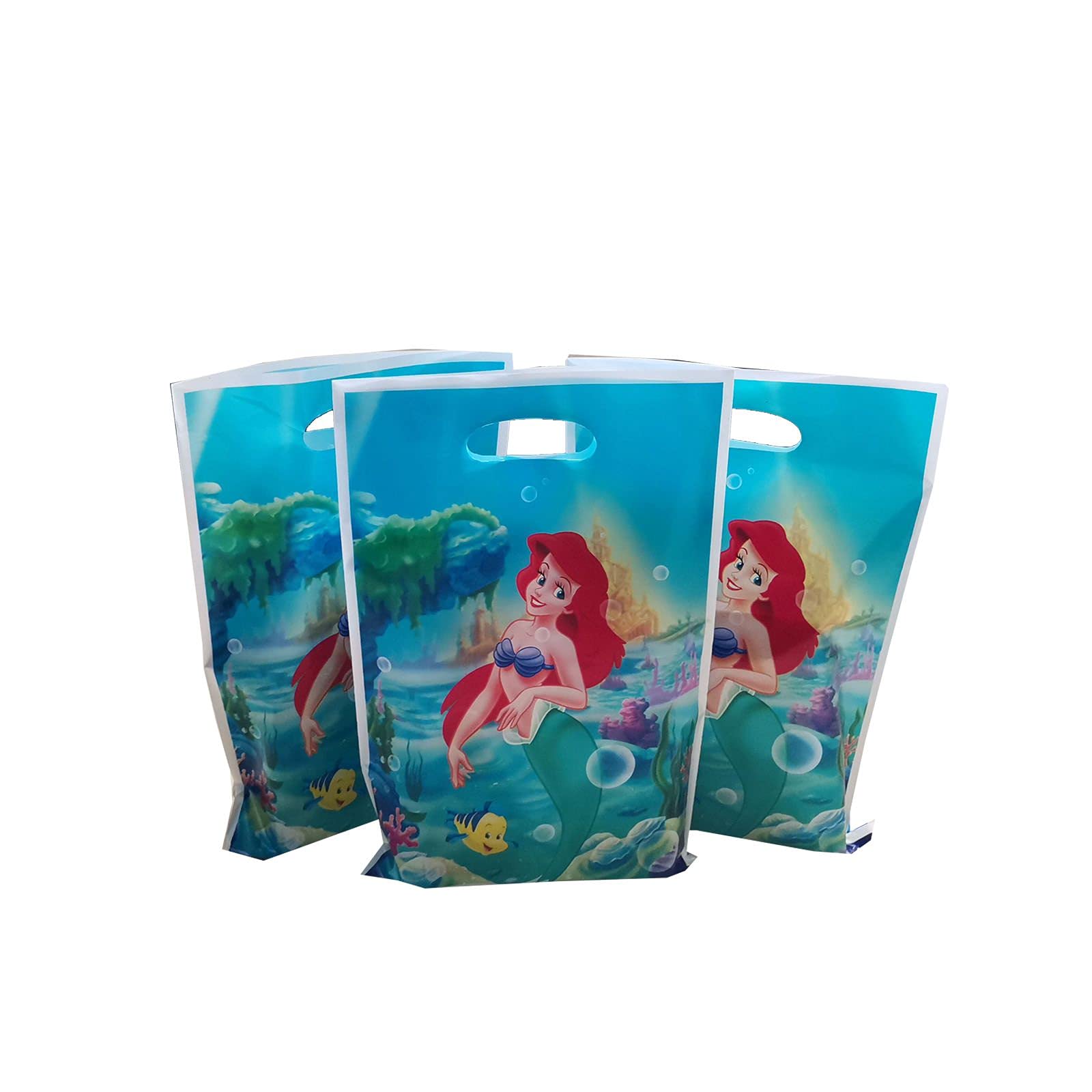 30PCS Mermaid Gift Bags - Premium Mermaid-Themed Party Favors for Kids Birthday, Baby Shower & Special Events - Treat Bags for Candy, Goodies & Small Gifts - Perfect for Mermaid Birthday Party Decorations & Ocean Theme Celebrations