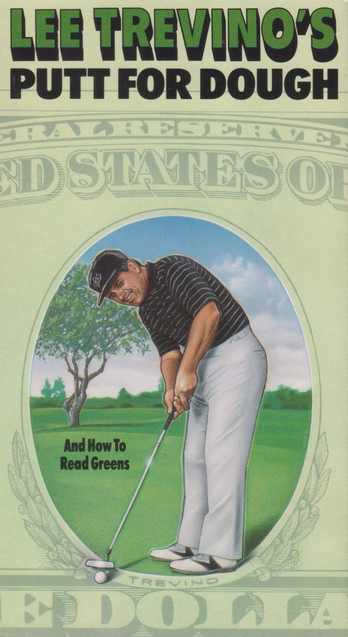 Putt for Dough Golf Training VHS Tape - Improve Your Putting Skills & Win More Games | Perfect for Home Practice & Golf Enthusiasts