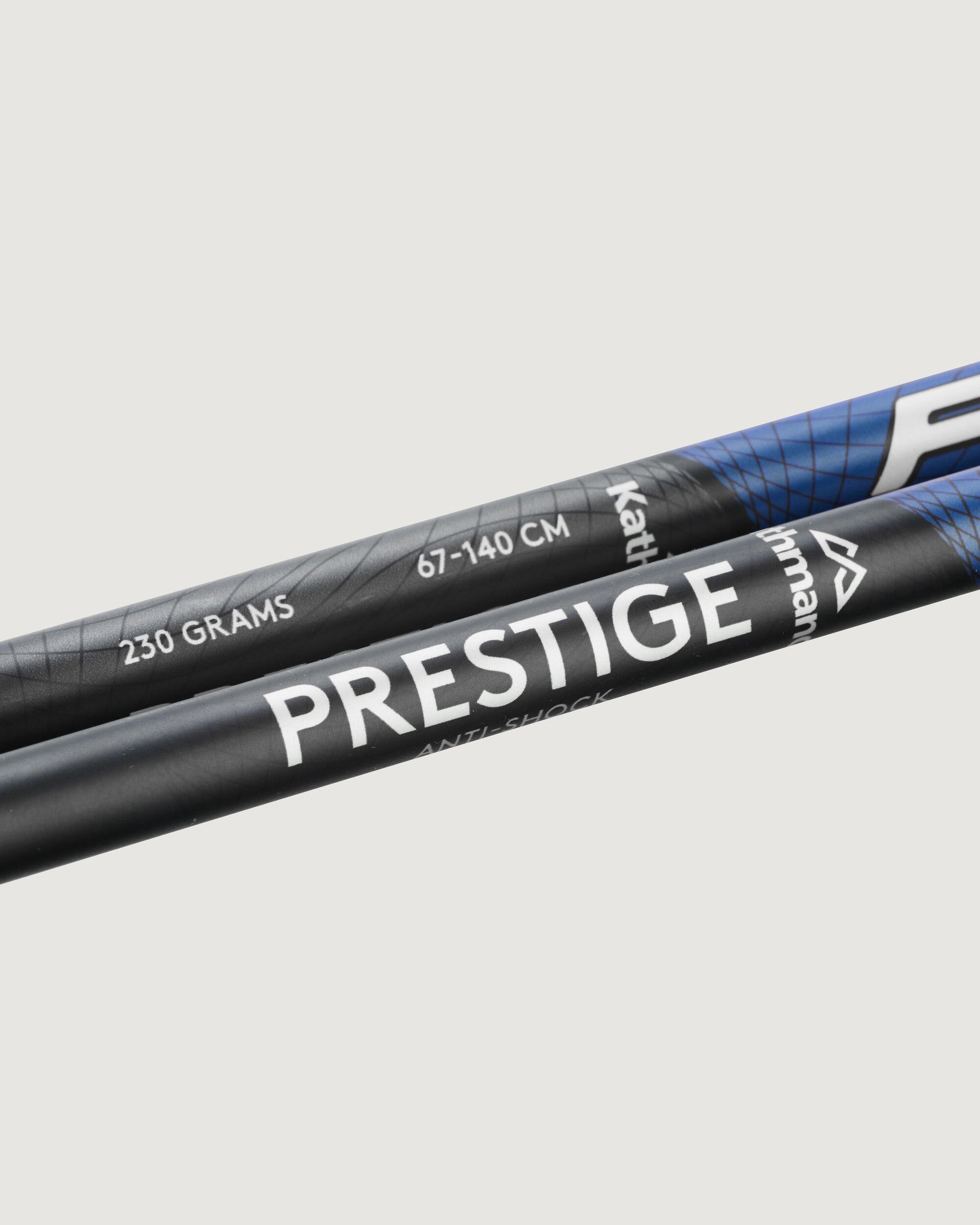 Fizan Prestige AS Trekking Poles - Lightweight Adjustable Hiking Sticks for Men & Women - Black/Blue - Perfect for Mountain Climbing, Backpacking & Outdoor Adventures