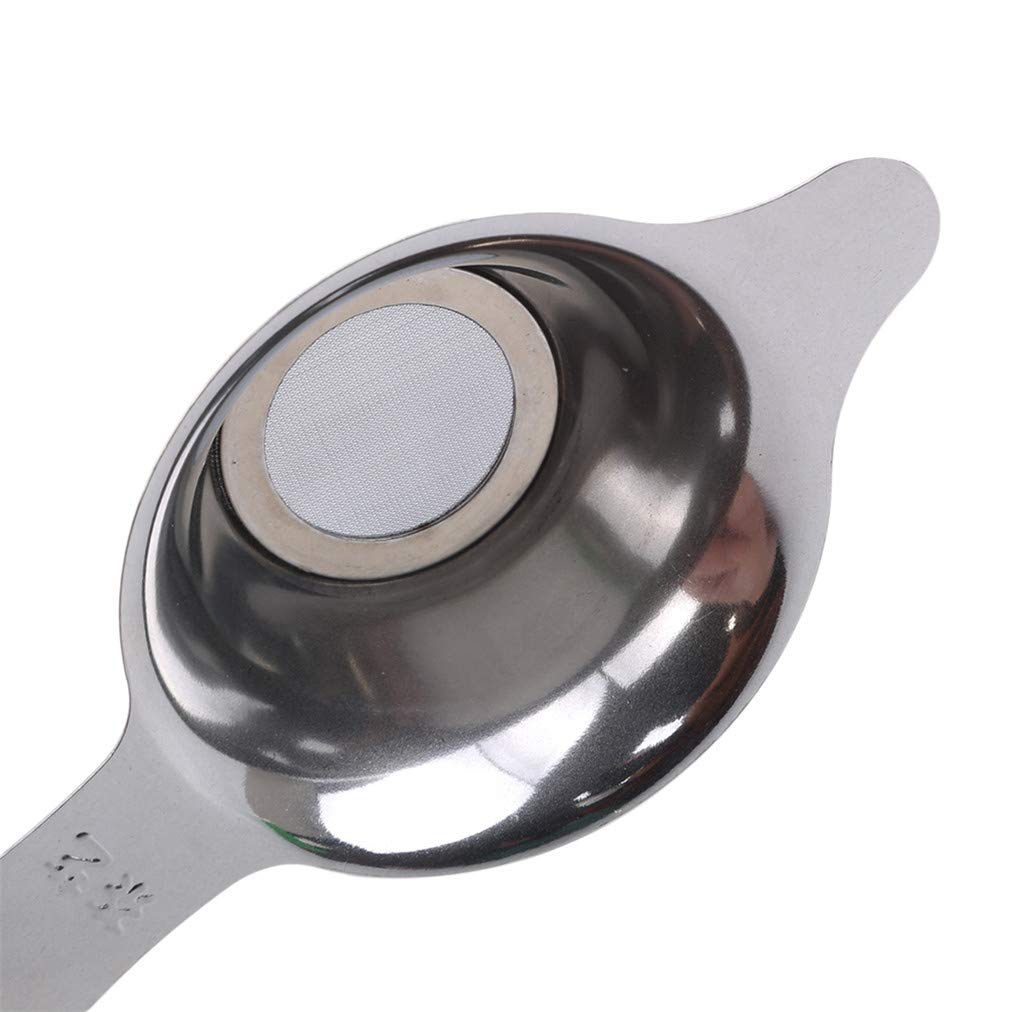 Premium Stainless Steel Tea & Coffee Strainer - Fine Mesh Filter with Double Handles for Loose Leaf Tea, Herbal Infusions & French Press Coffee | Ideal for Home, Office & Tea Ceremonies