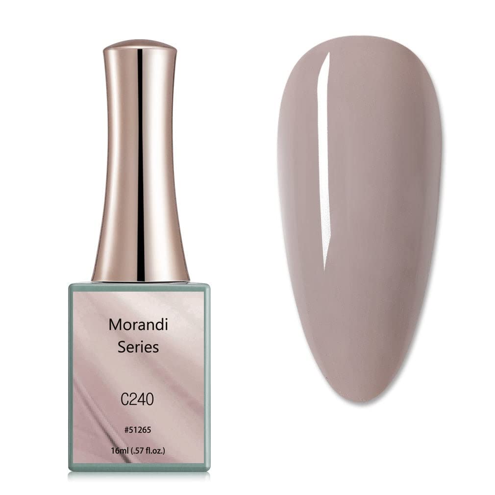 BELLE GAGA™ CANNI Soak Off LED Gel Nail Polish - 16ml Salon Quality DIY Manicure Kit for Home & Professional Use (Color C240) - Perfect for Nail Art, French Tips, and Special Occasions