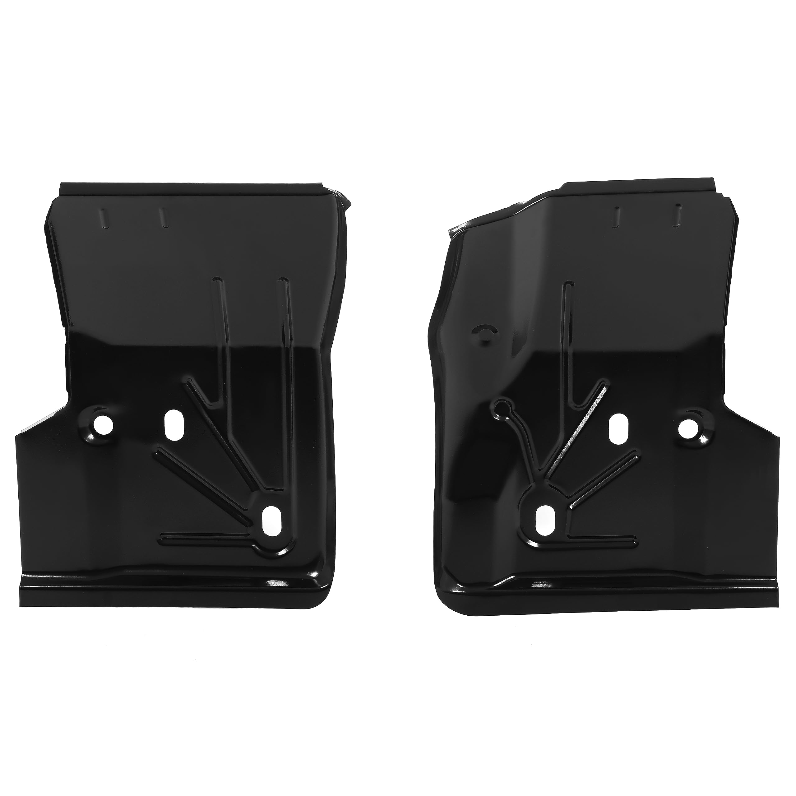 **KUAFU Heavy Duty Steel Floor Supports & Pans for 1997-2006 Jeep TJ Wrangler 2-Door - Left & Right Full Body Mounts & Torque Boxes (2-Pack) - Rust-Proof Electrophoresis Coating - Off-Road & Daily Driving Upgrade**