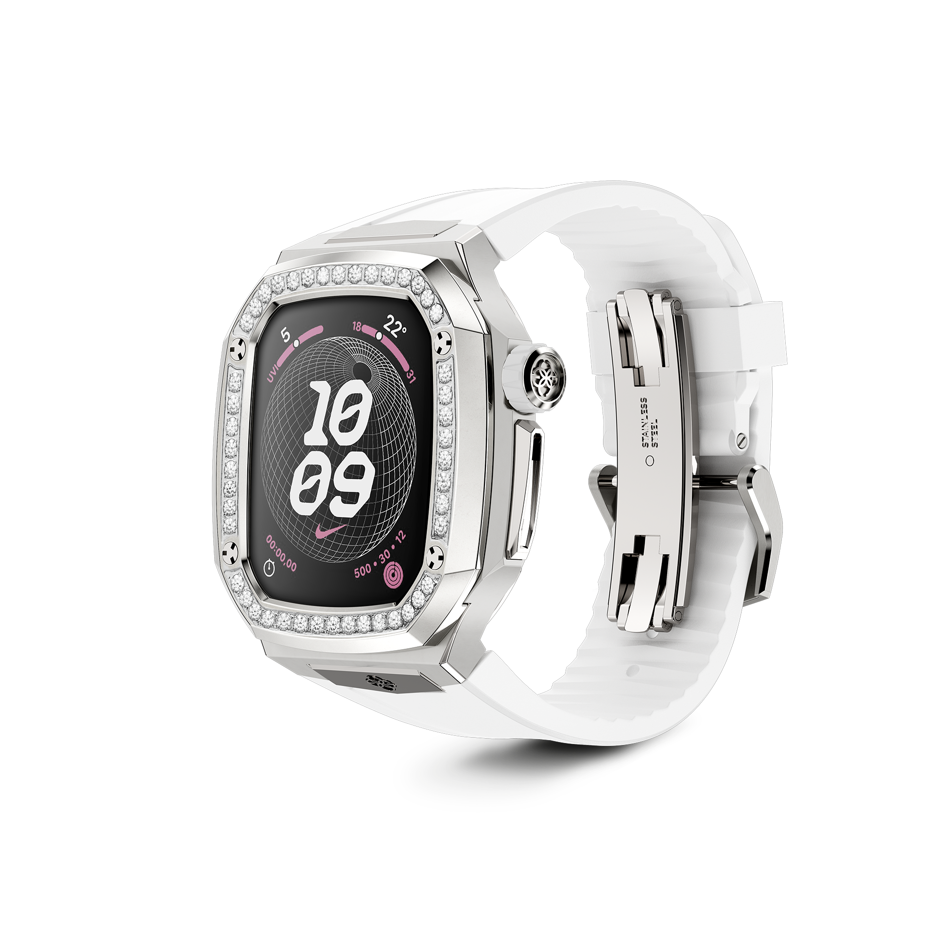 Apple Watch Case - SPIII41 Silver MD - Durable Protective Cover for Apple Watch - Perfect for Sports, Workouts & Everyday Use