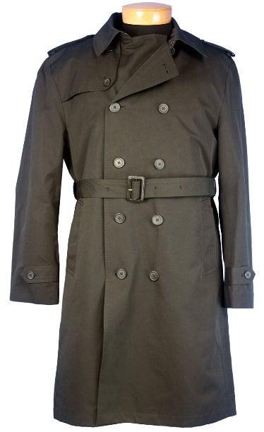 Men's Double Breasted Trench Coat - 48 Color Options (Black, Tan) | Waterproof & Stylish for Business, Travel & Fall Fashion