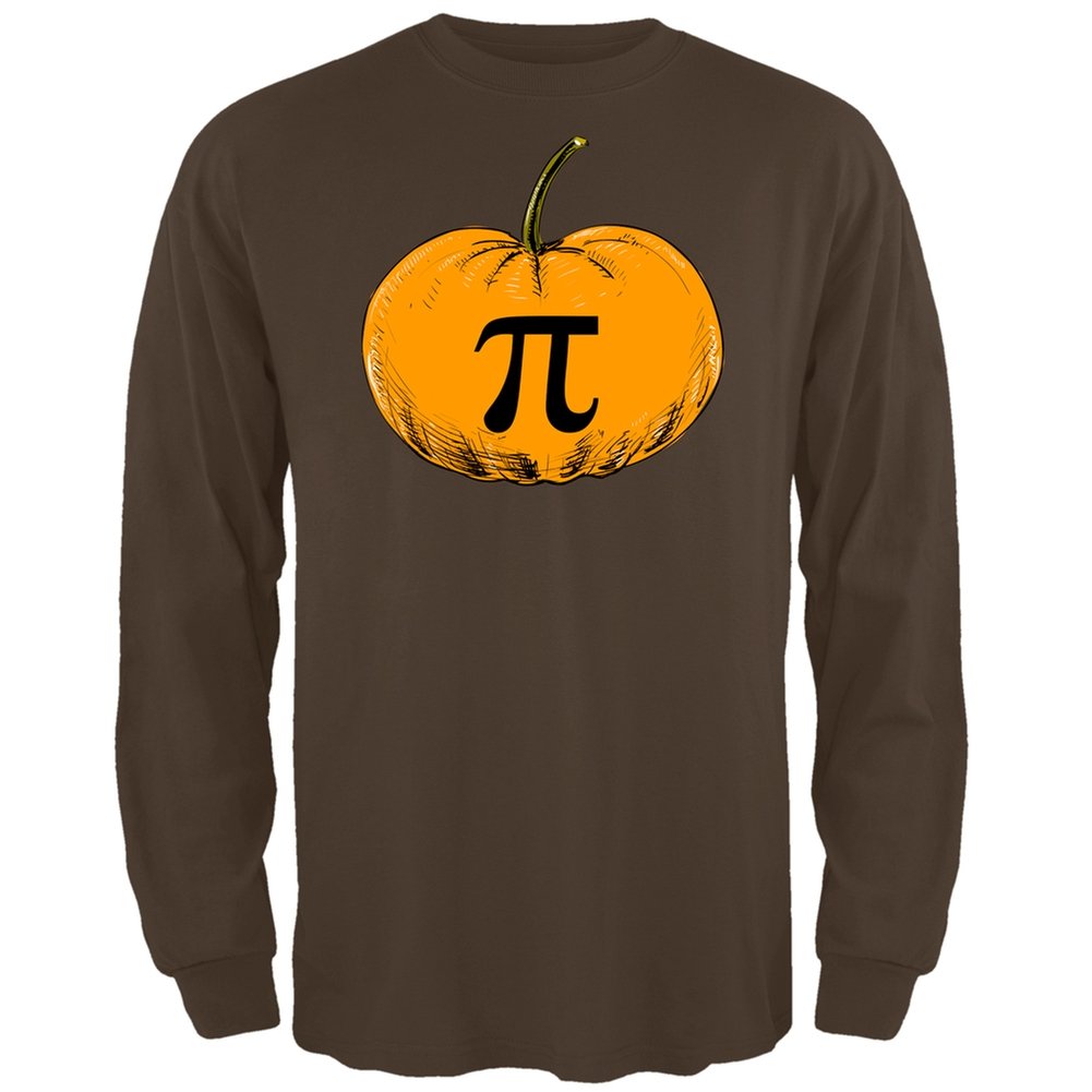 Pumpkin Pie Brown Long Sleeve T-Shirt for Women - Small Size | Fall Fashion, Casual Wear & Layering Essential